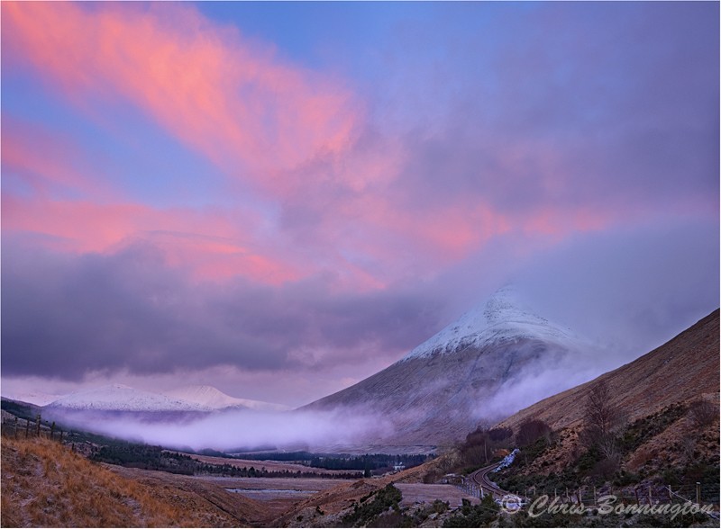 Dawn at Beinn Dorain - Landscapes - Colour