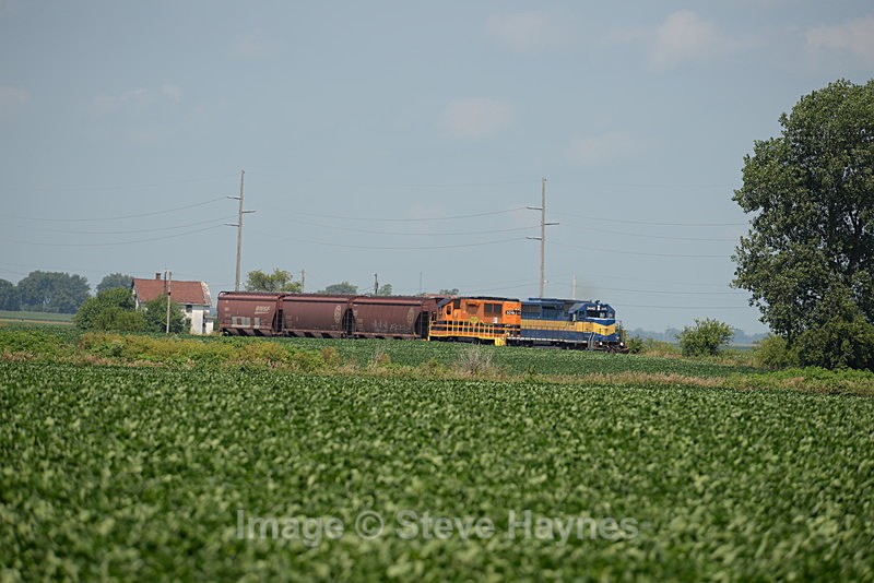 11th July 2016 - Goodland, IN: Toledo, Peoria & Western RR