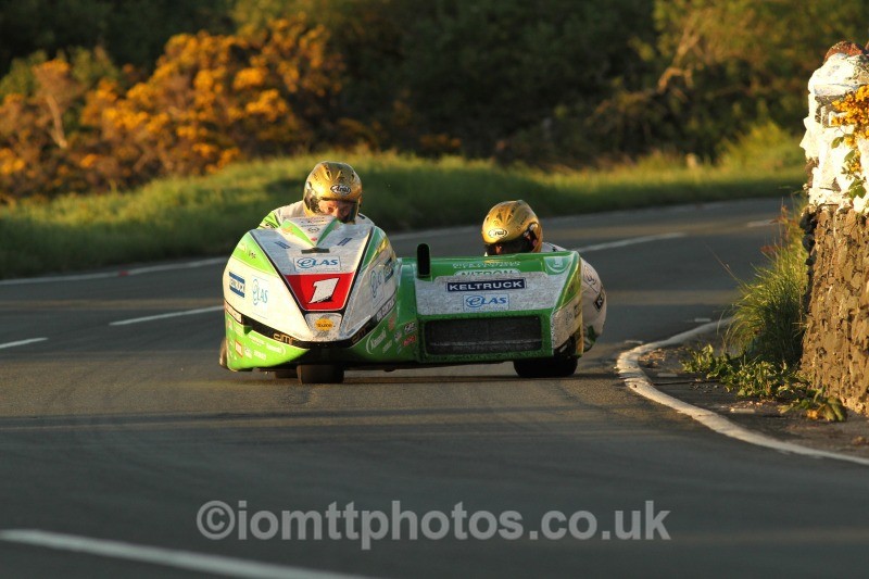 Dave Molyneux / Patrick Farrance DMR / DMR - Monday Practice - Sidecars