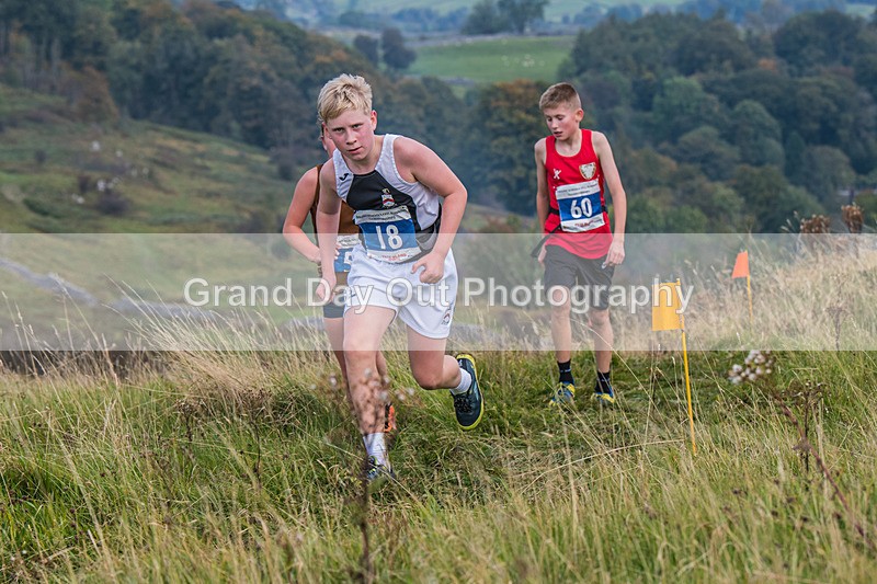 Year 7-189 - The English Schools Fell Running Championship Giggleswick Year 7 Sunday 6th October 2024