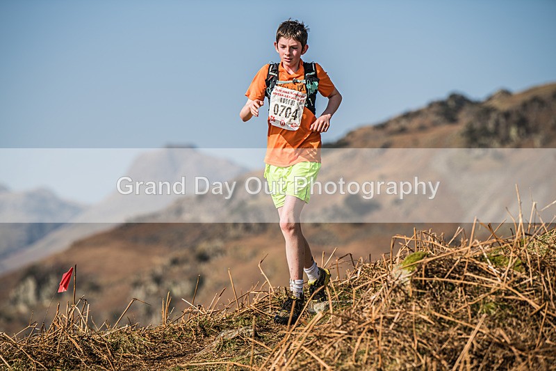 Elterwater-322 - Kendal Winter League Elterwater Under 15/17 Fell Races Sunday 9th March 2025