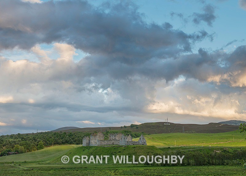 Ruthven Barracks Pano - Horizontal