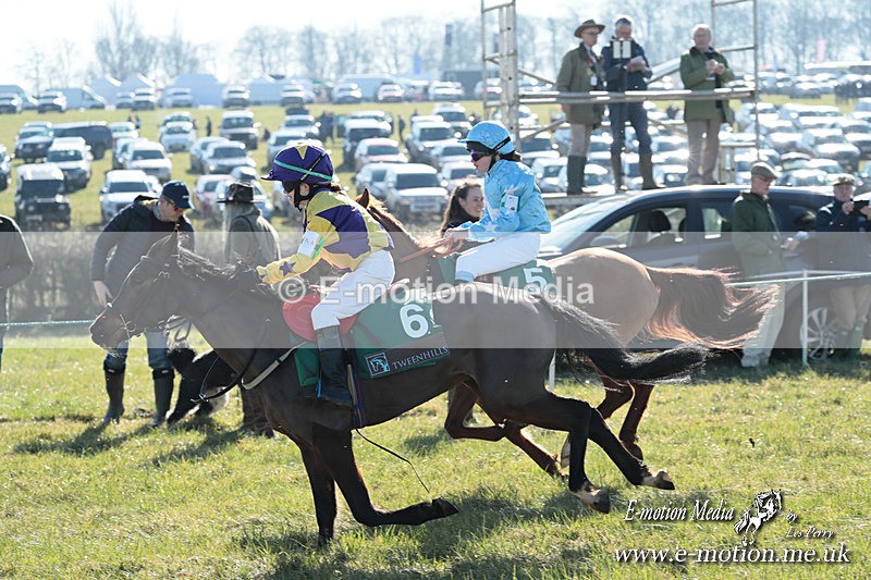 PR 010325 53 - Pony Racing from Beaufort Races Didmarton 01/03/25