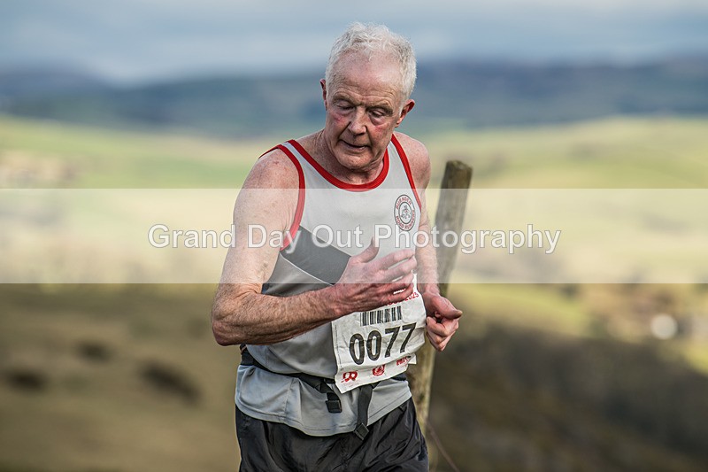 Helm Hill -589 - Kendal Winter League Helm Hill Fell Races (Under 13/15/17 & Seniors) Sunday 16th March 2025