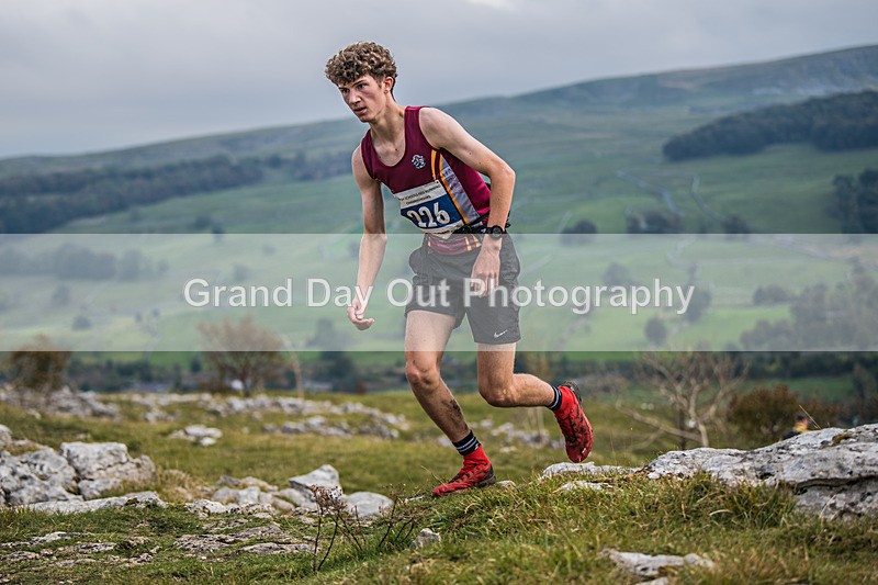 Year 10-11-26 - The English Schools Fell Running Championship Giggleswick Year 10-11 Sunday 6th October 2024