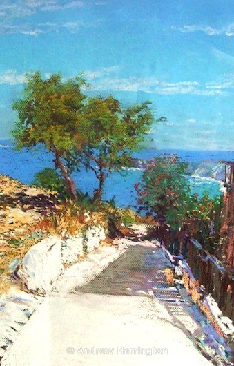 road to Arillas - Paintings 4