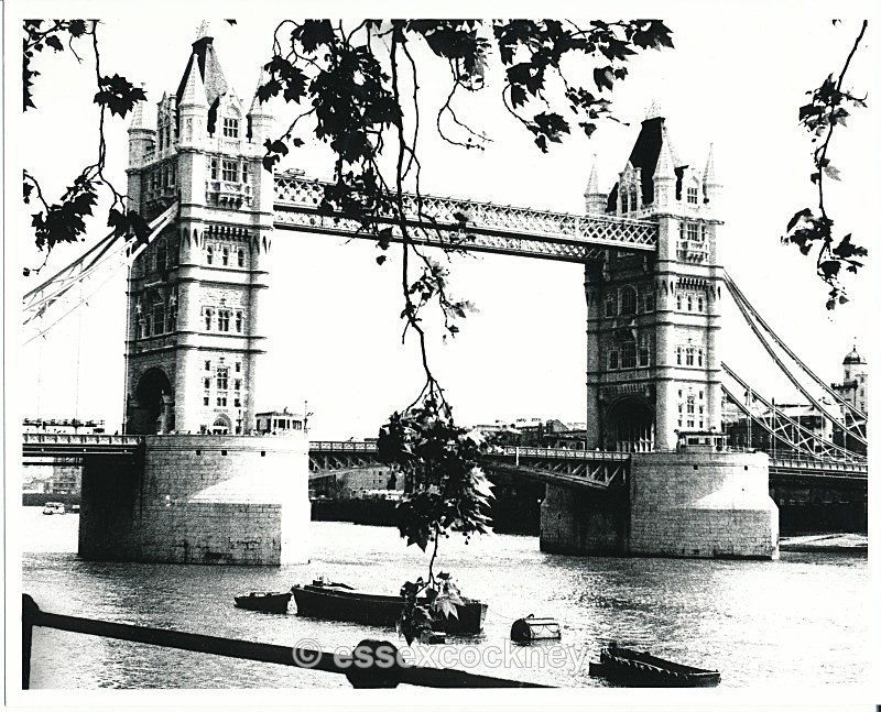  - Father Thames Tower Bridge and London 1970s