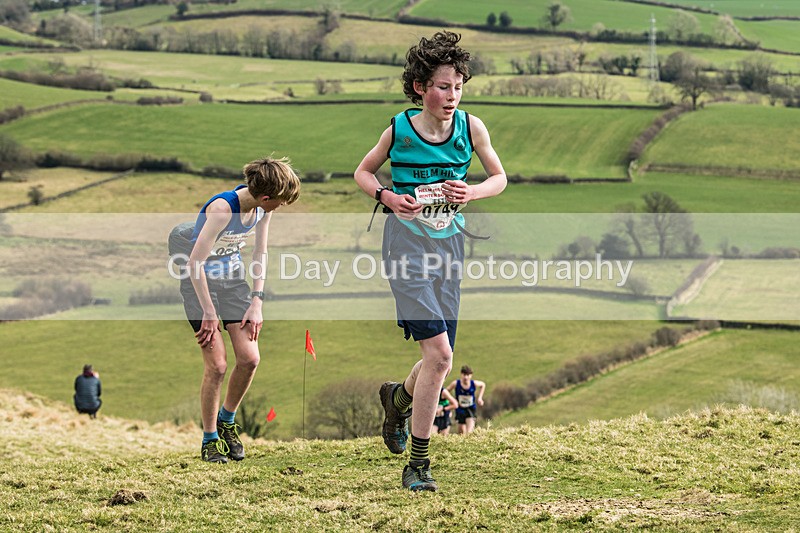 Helm Hill -278 - Kendal Winter League Helm Hill Fell Races (Under 13/15/17 & Seniors) Sunday 16th March 2025