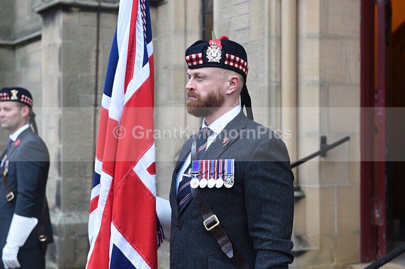 02 - Remembrance Sunday in Selkirk 2024