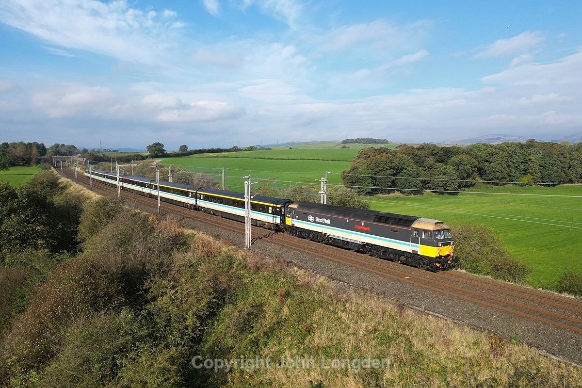 JL - 5.10.24 47709 1Z47 Crewe - Glasgow Queen St, Docker - Latest shots