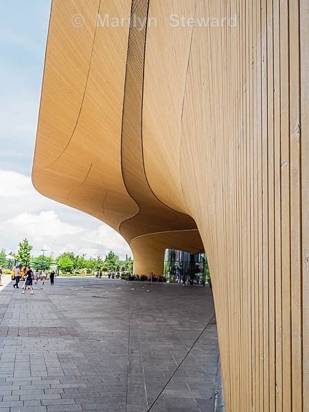 Helsinki-Oodi Library front edge - Scandinavia and The Baltics