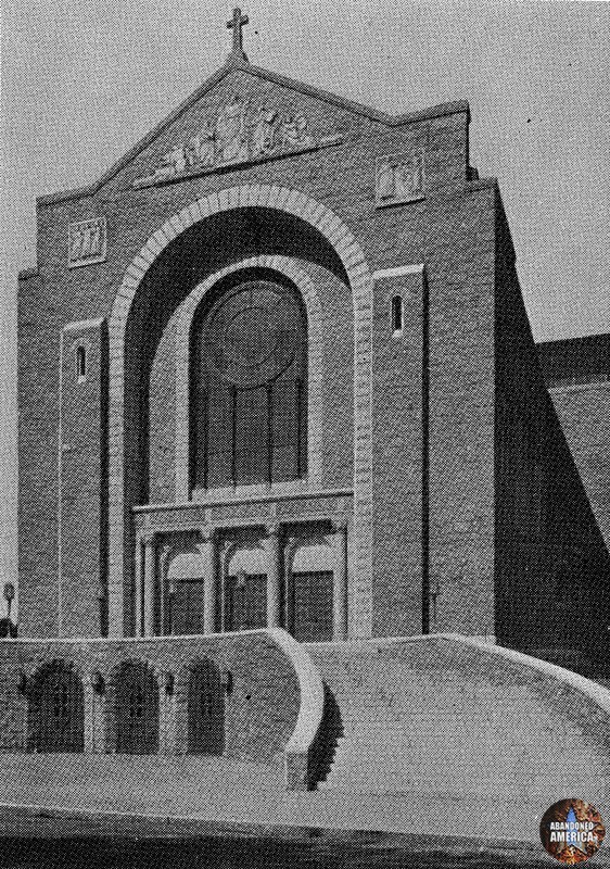 historical photos of the church of the transfiguration in philadelphia on matthew christopher murray's abandoned america