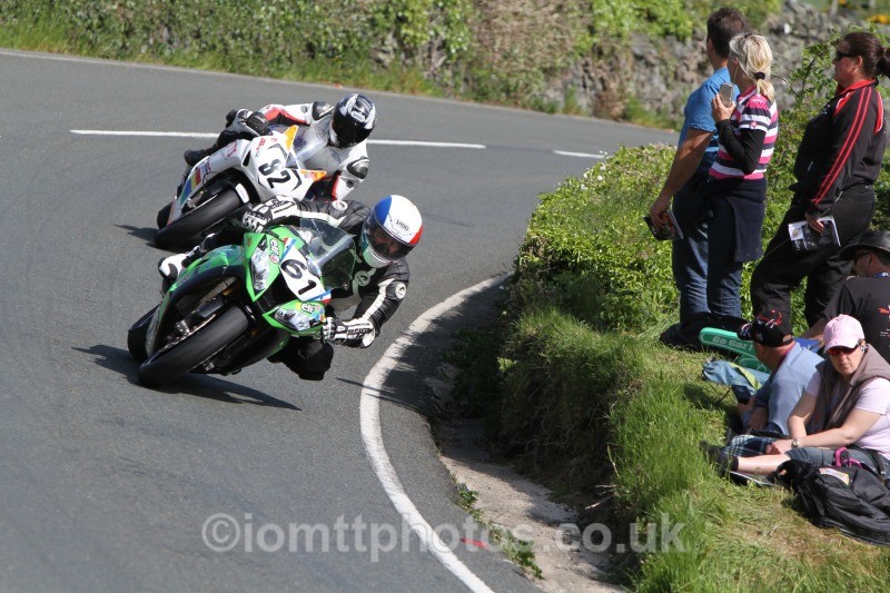 Fabrice Miguet Kawasaki / French Road Racers - Dainese Superbike Race 2014