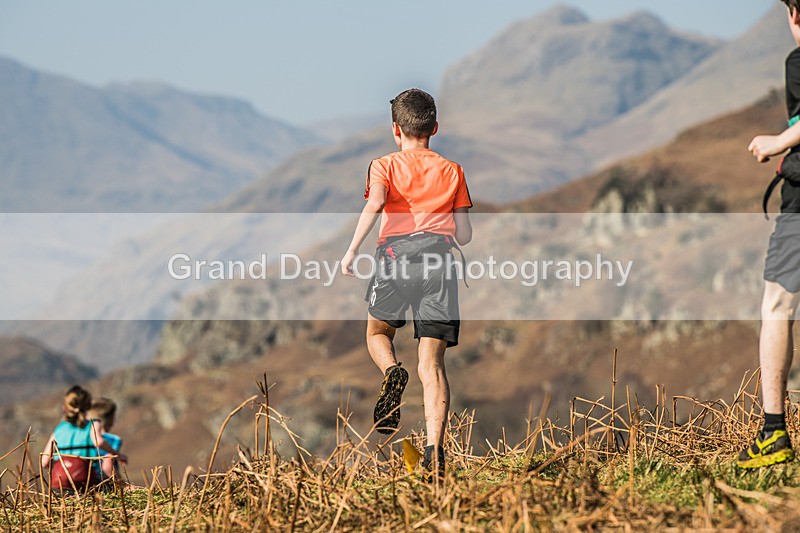 Elterwater-118 - Kendal Winter League Elterwater Under 13 Fell Race Sunday 9th March 2025