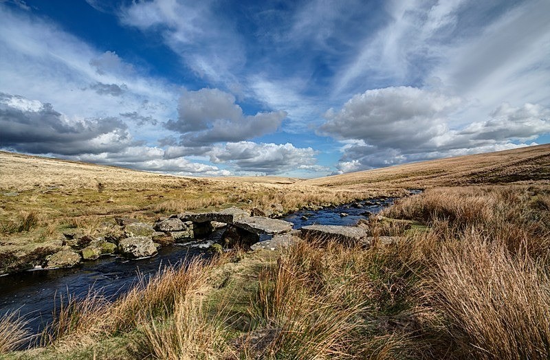 Clapper Bridge Dartmoor Devon - Dartmoor