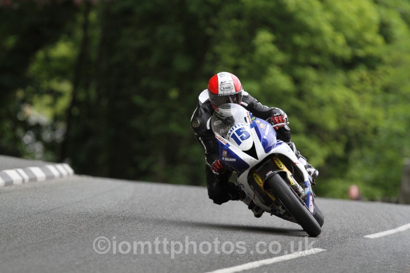 Michael Rutter Triumph / Smiths Triumph - Monster Energy Supersport Race 1