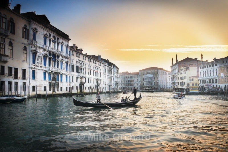 Sunset On The Grand Canal - Venice - Italy - International Images