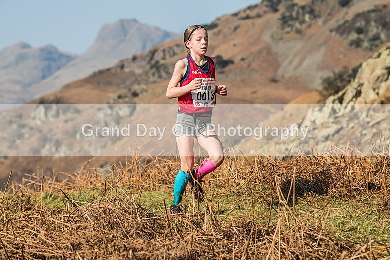 Elterwater-81 - Kendal Winter League Elterwater Under 13 Fell Race Sunday 9th March 2025