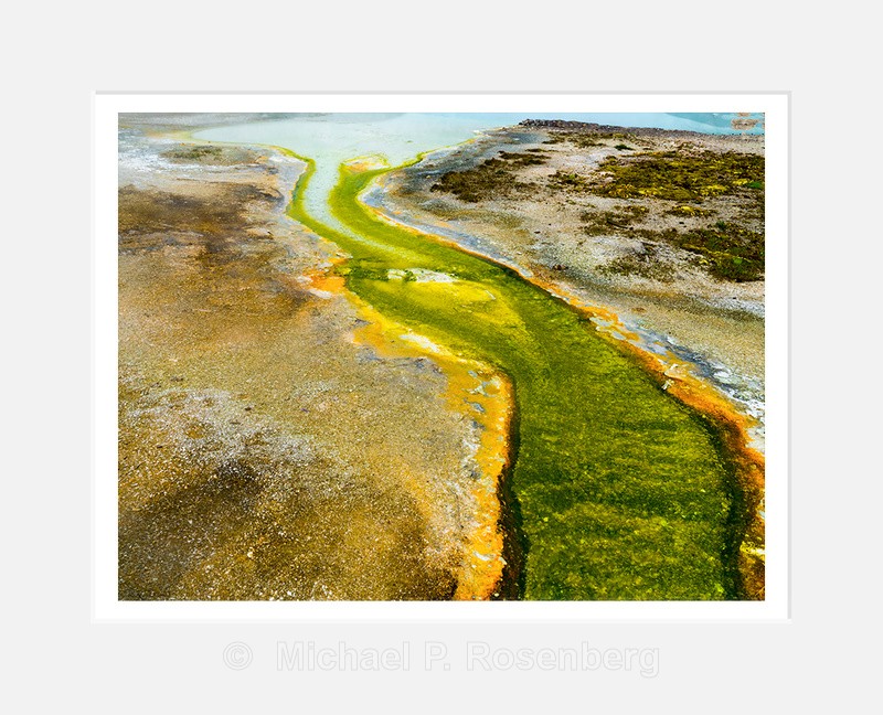Abstract in Green, Yellow, and Blue - Natural Abstracts