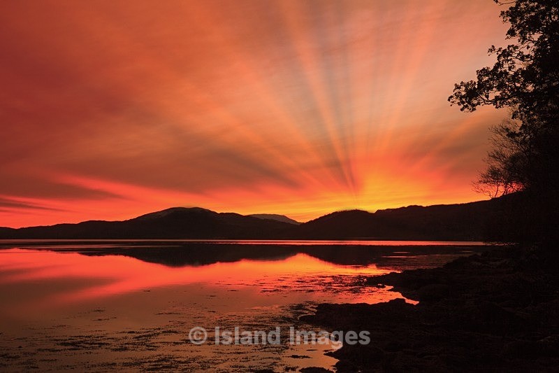 Sunset over Loch Fyne - Sunsets