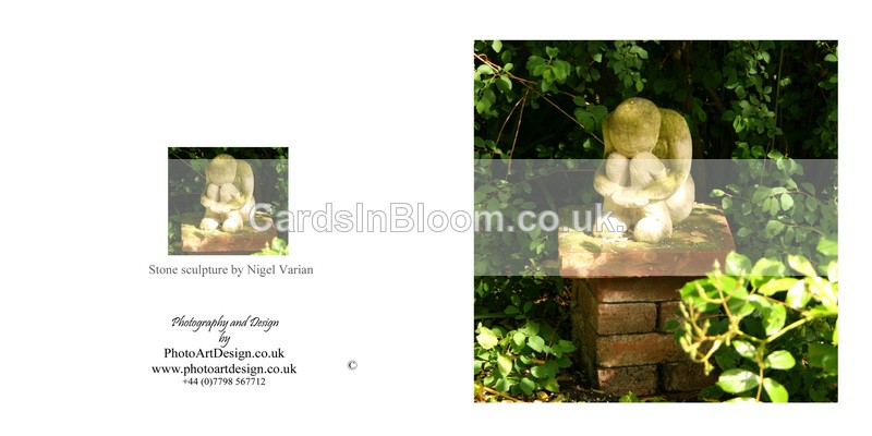 04 Stone sculpture of boy - GARDENS