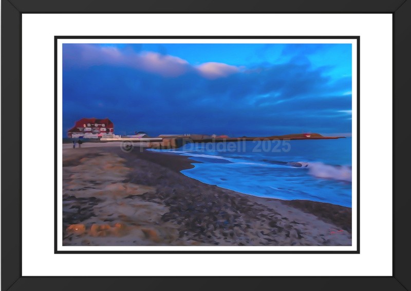 Seaside Serenity, Gorleston-On-Sea Paintings by Paul Duddell, Whispers & Strokes - Artist, Painter, and Photographer