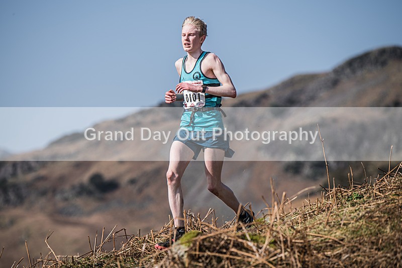 Elterwater-668 - Kendal Winter League Elterwater Senior Fell Race Sunday 9th March 2025
