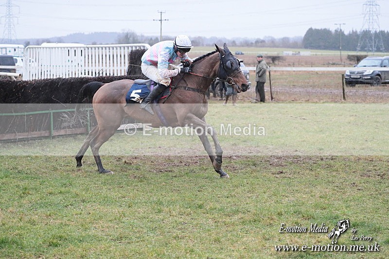 PtP 260125 889 - Cocklebarrow Point-to-Point racing with the Heythrop Hunt 26/01/25