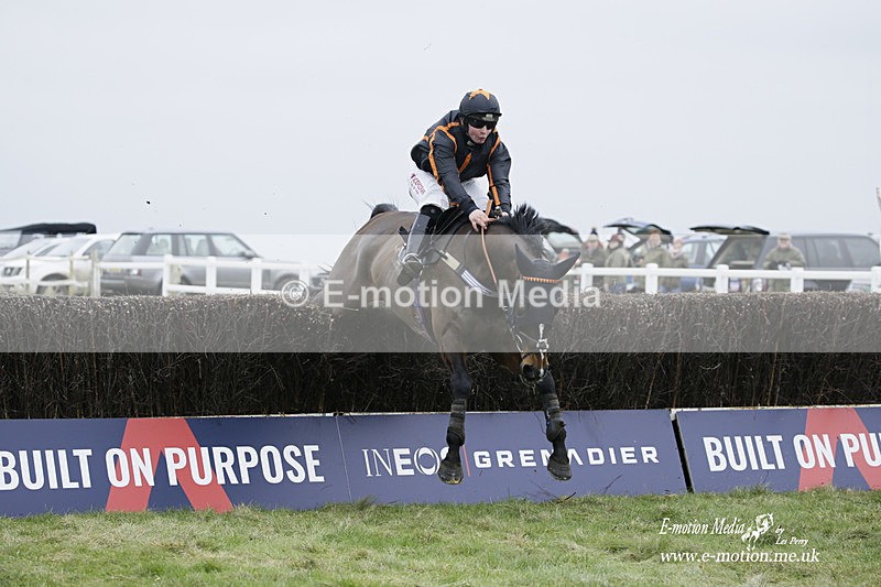 PtP 220122 374 - Royal Artillery Hunt Point-to-Point  - Larkhill Racecourse 22/01/22