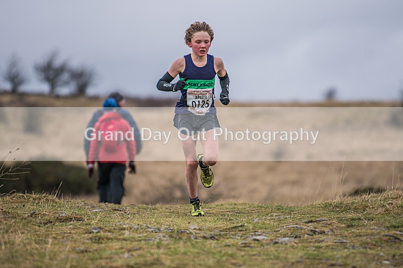 Cunswick U15  U17-92 - Kendal Winter League Cunswick Scar Junior Under 15 & 17 Fell Races Sunday 26th January 2025