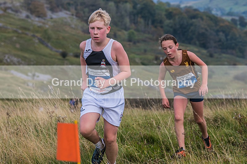 Year 7-191 - The English Schools Fell Running Championship Giggleswick Year 7 Sunday 6th October 2024