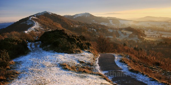 December Chill - The Malvern Hills