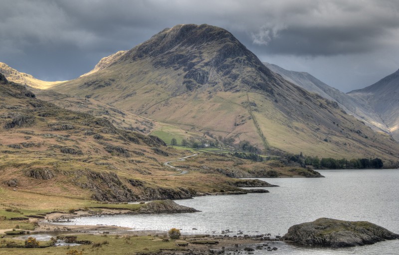 Yewbarrow Catches Sunlight - Portfolio