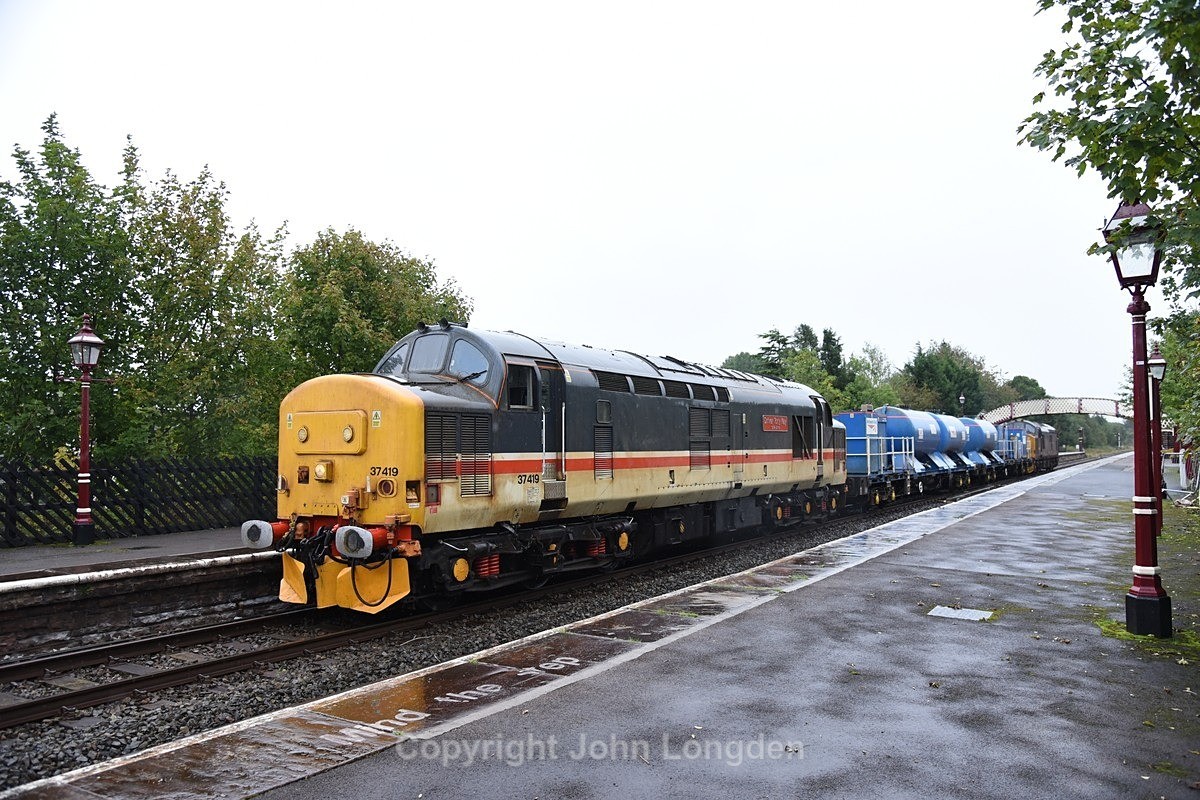 JL - 27.9.23 37418 & 37422 3Z78 Carlisle - Carlisle Kingmoor, Appleby - Appleby
