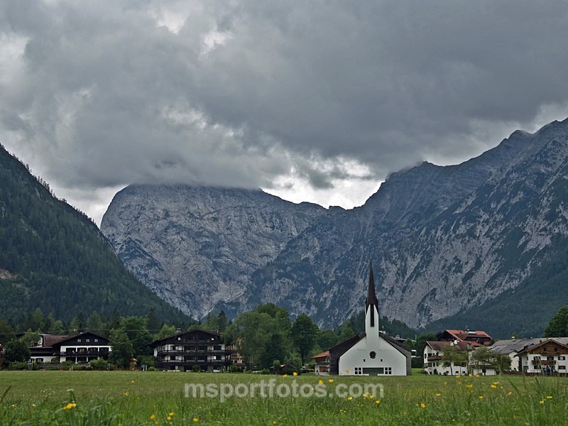 Schmittenal Mountain from Eben am Achensee - Travel, city/land scapes