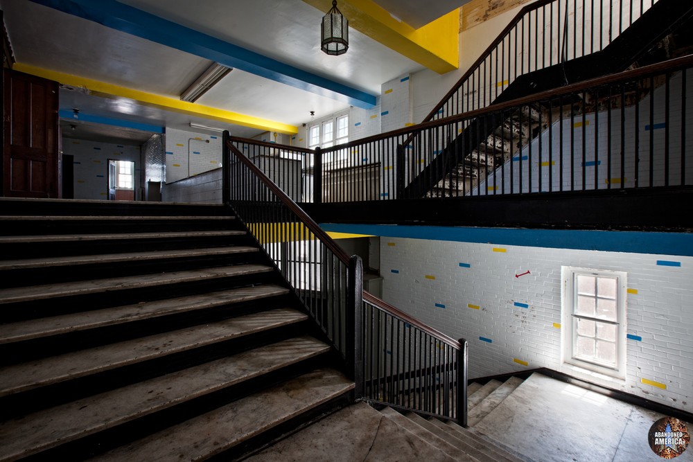 St. Boniface Church (Philadelphia, PA) | School Stairwell - St. Boniface Church