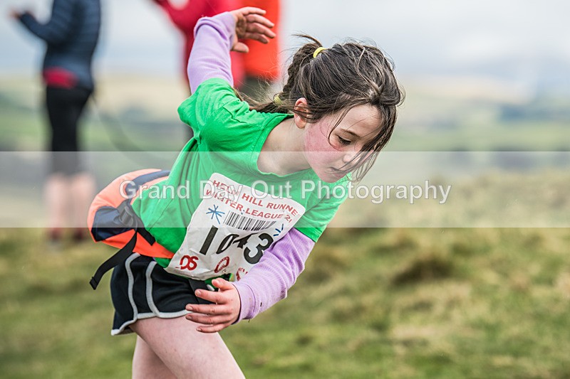 Helm Hill U9-58 - Kendal Winter League Helm Hill Under 9 Fell Race Sunday 16th March 2025