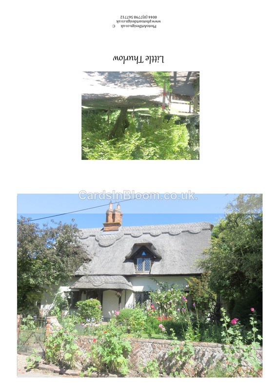 009 Cottage, Little Thurlow - THURLOW CARDS