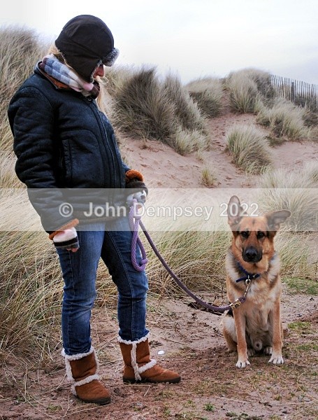 Seth Posing 2 - Walking the Dog