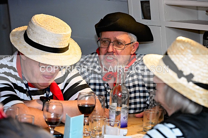 HMS PICKLE-135 - PICKLE NIGHT HMS WARRIOR 1860