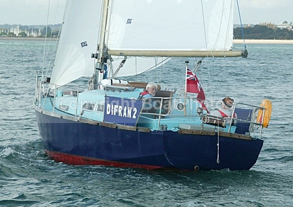 081009 GBR4161 DIFRAN 8CDX9885 - Sailboats - monohull