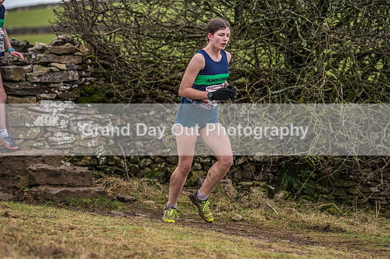 Cunswick U15  U17-69 - Kendal Winter League Cunswick Scar Junior Under 15 & 17 Fell Races Sunday 26th January 2025