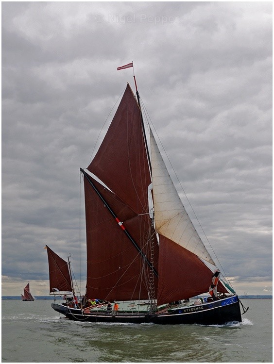 SB 'Wyvenhoe' (2) - The Thames Barge Match