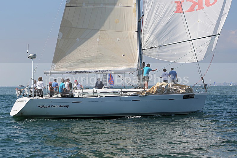 140621 GLOBAL YACHT RACING GBR4778R IMG_8324 - ROUND THE ISLAND - 21st June 2014