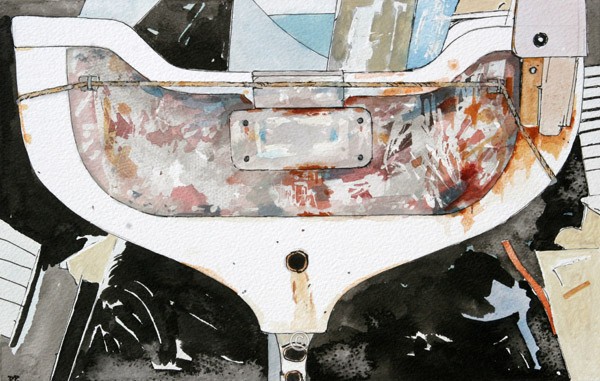 White Boat. - David Pettigrew D.A.
