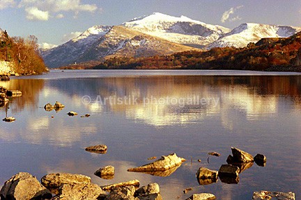 Snowdon Llyn Padarn 85-9-3 - Sceniks.com - Snowdonia landscape photographs by Dave O'Shea