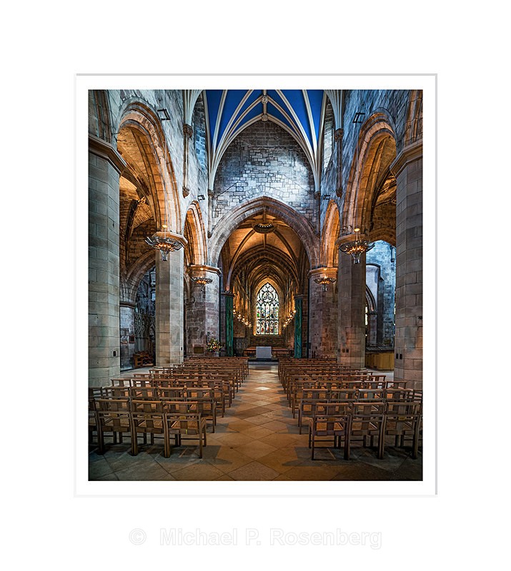 Transcept, St. Giles Cathedral, Edinburgh Scotland - Scotland, UK
