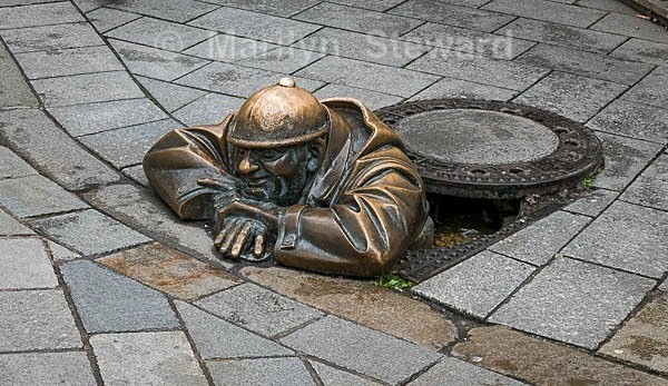 Bratislavan statue - Capitals of Eastern Europe