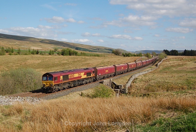 2.5.14 - 66040 4S93 Milford - Hunterston, Ais Gill - Ais Gill (road bridge northbound)