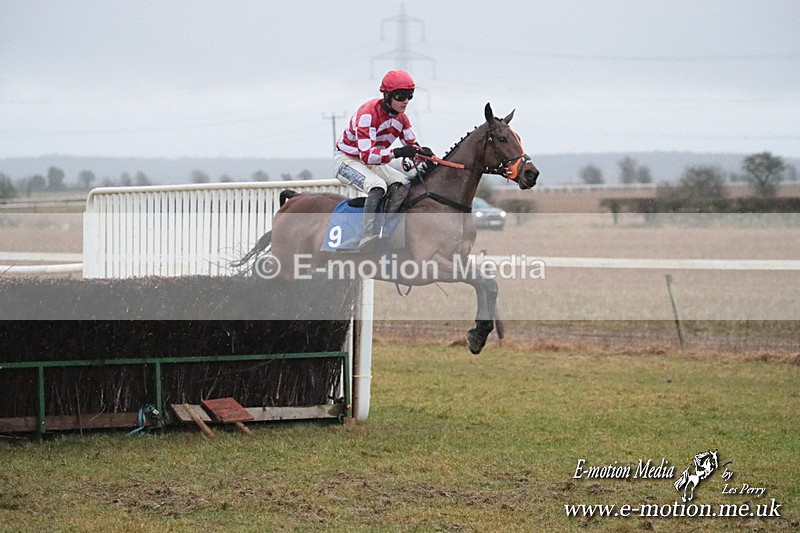 PtP 260125 1060 - Cocklebarrow Point-to-Point racing with the Heythrop Hunt 26/01/25